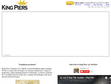 Tablet Screenshot of kingpiers.com
